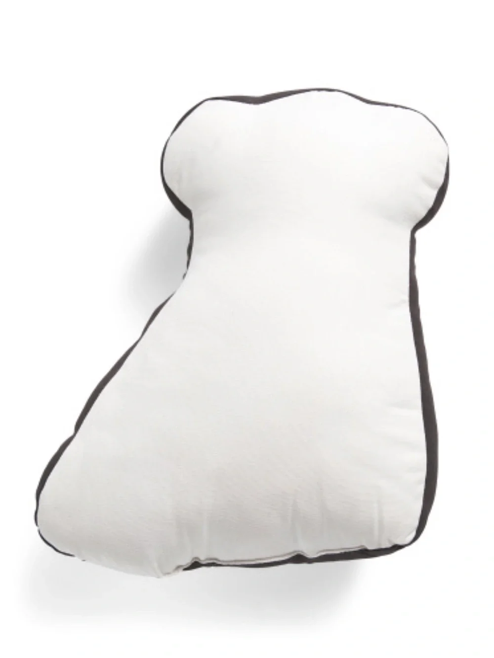 White & Brown 'Trick or Treat' Dog Pillow Holiday Accent